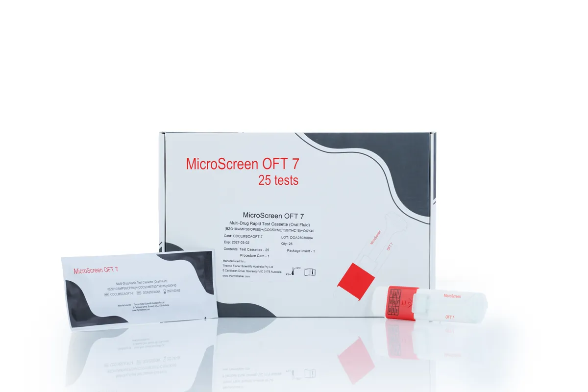 MicroScreen OFT7 Oral Fluid Drug Screen 7-Panel